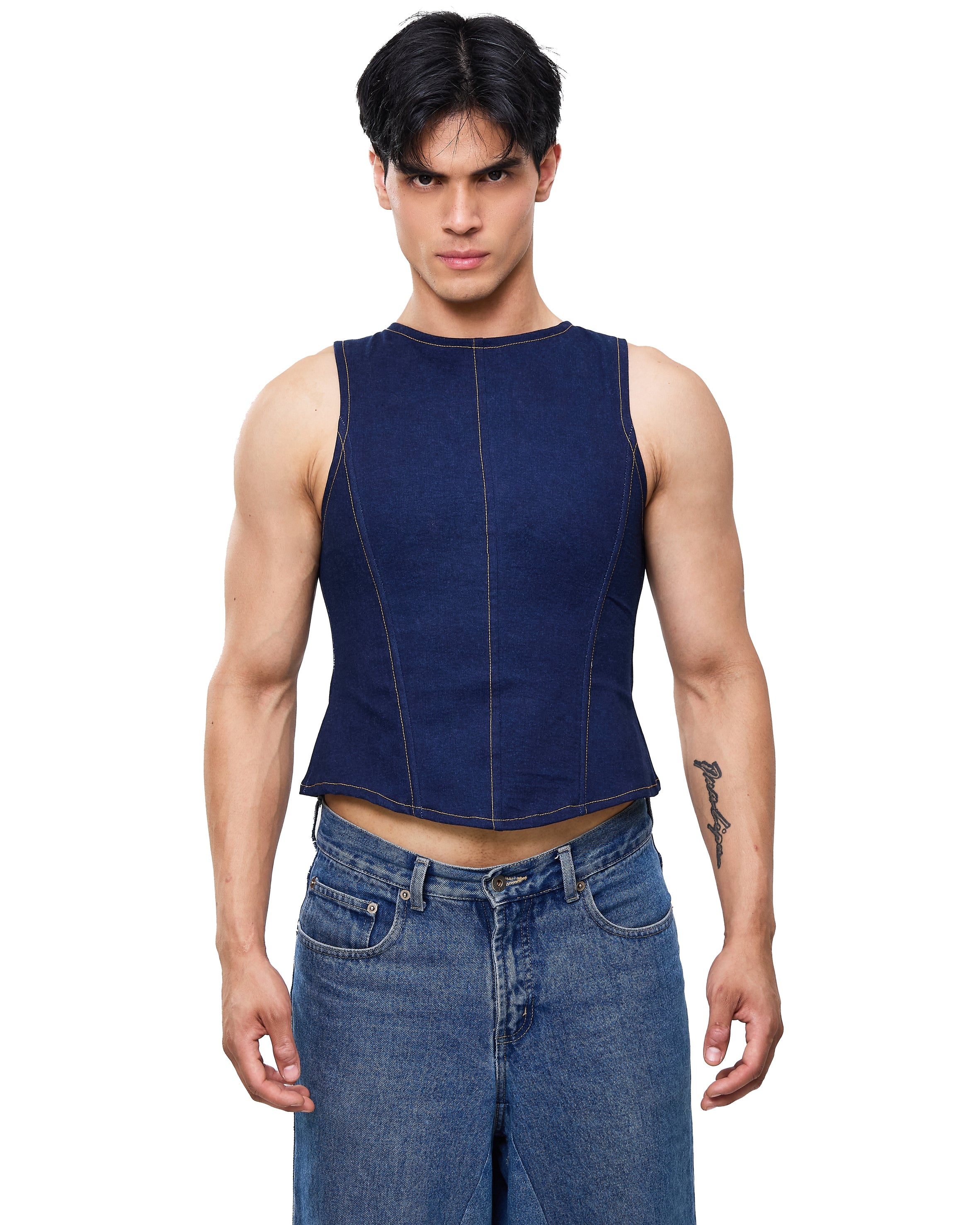 Demin Corset