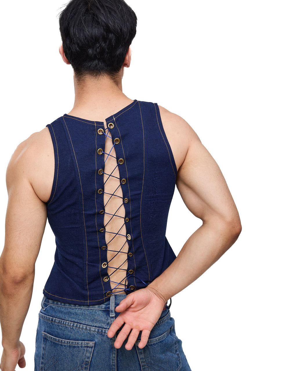Demin Corset