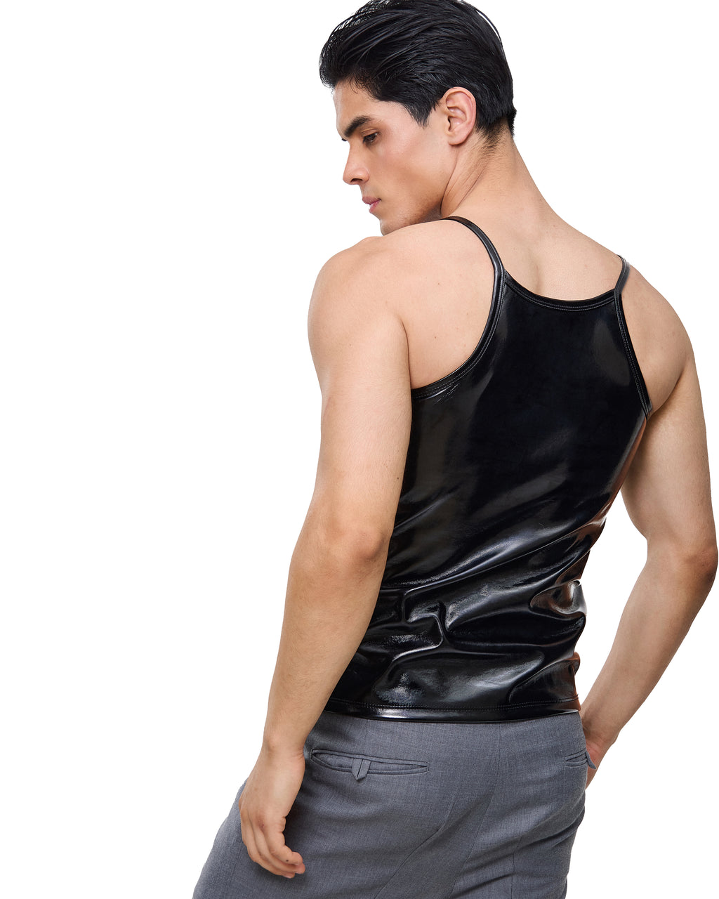 Black Latex Tank