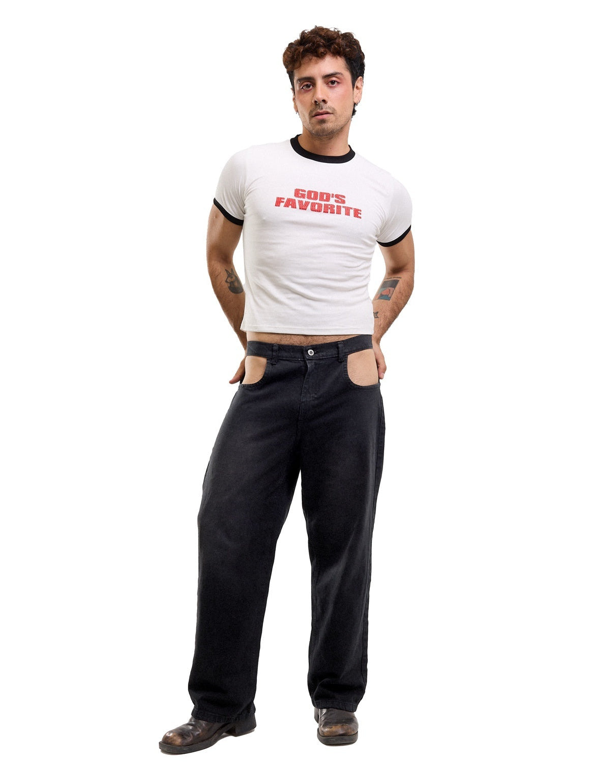 Void Black Denim Pants