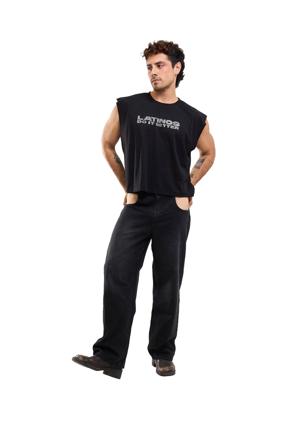 Latinos Do It Better Muscle Tank