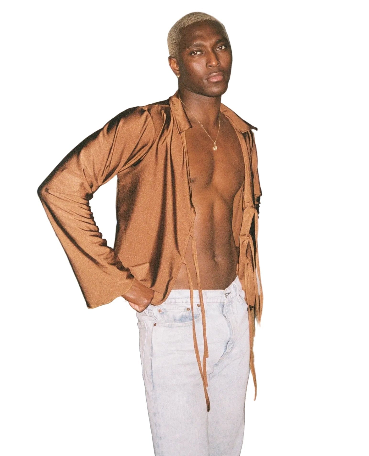 Cowboy Spell Shirt Brown